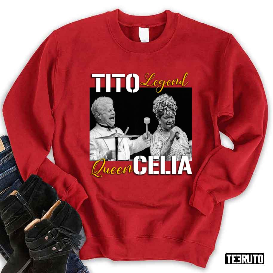 Tito Puente Legend Celia Cruz Queen Unisex Sweatshirt