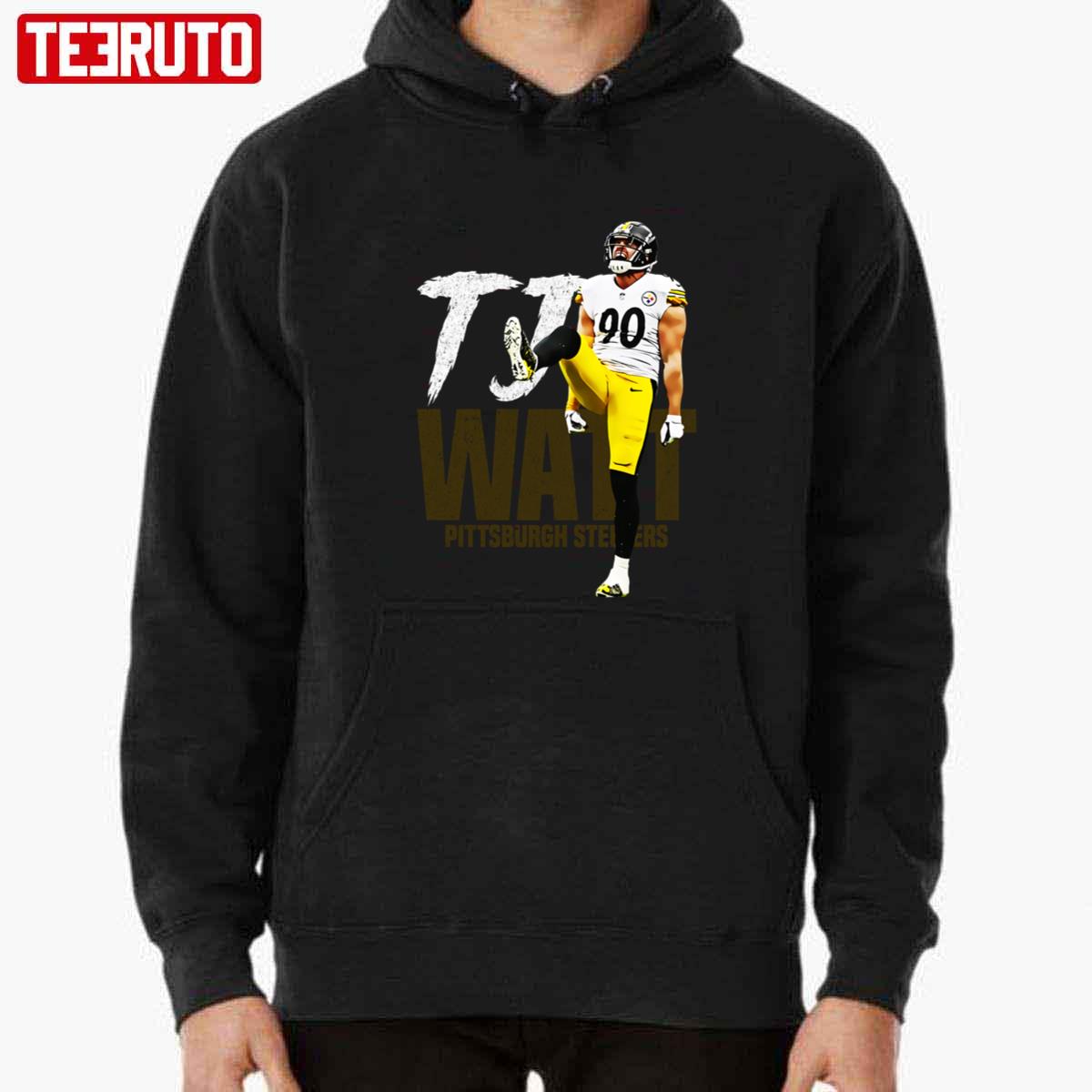 Tj watt 90 Pittsburgh Steelers funny pose shirt, hoodie, sweater