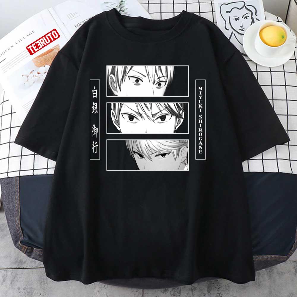 Triple Gaze Miyuki Shirogane Kaguya-sama Love is War Unisex T-Shirt