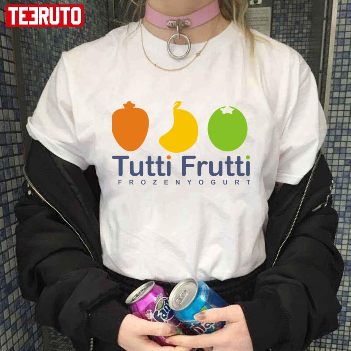 Tutti Frutti Frozen Yogurt Unisex T-Shirt