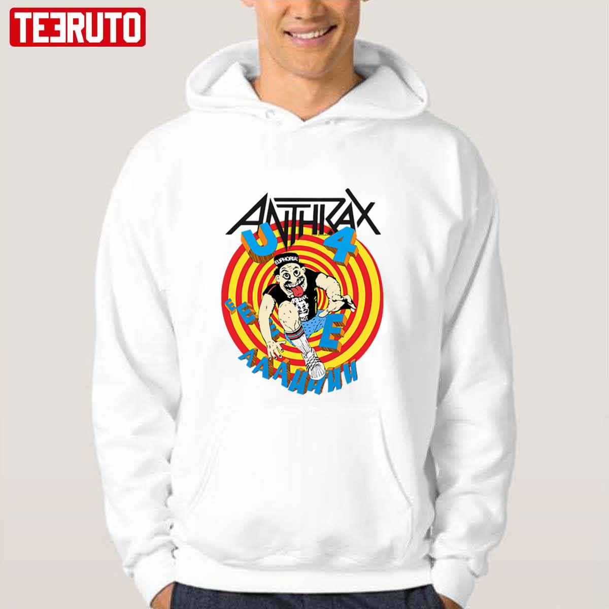 U4E Ahhhh Anthrax Band Unisex Hoodie