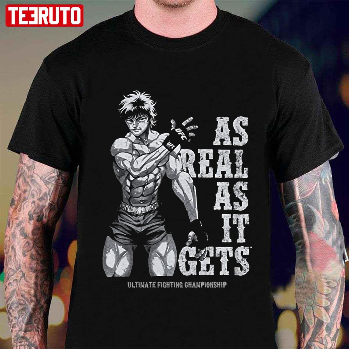 Baki The Grappler Shirt, Baki The Grappler T Shirt, Baki The