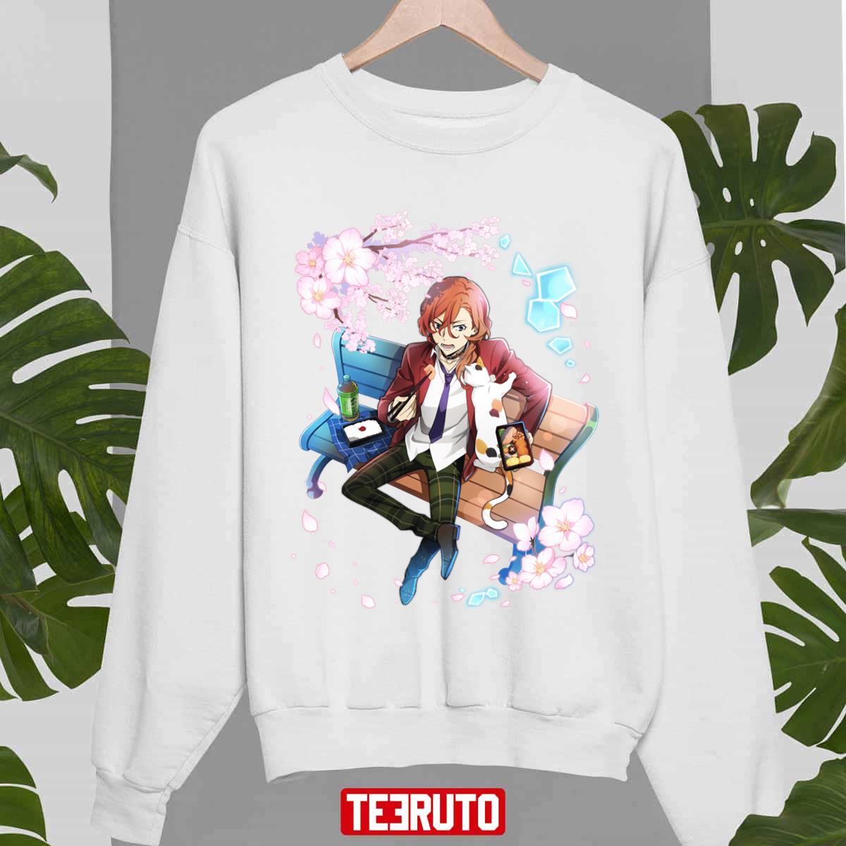 Under The Sakura Tree Chuuya Chuya Nakahara 11 Bungou Stray Dogs Unisex Sweatshirt