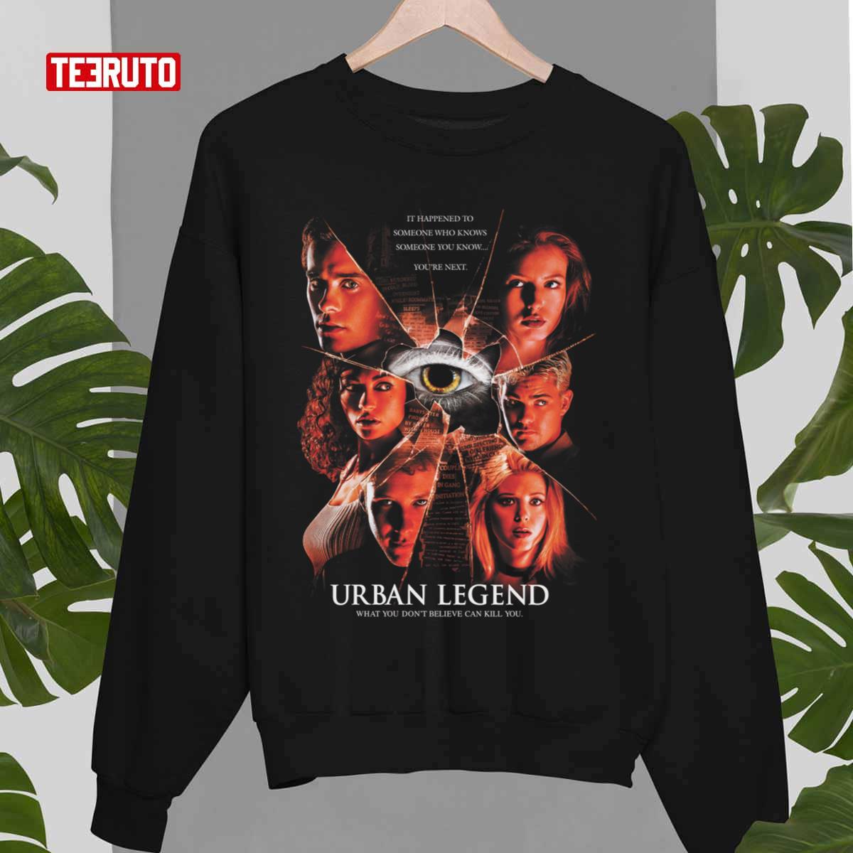 Urban Legend It Happened To Someone Who Knows I Know What You Did Last Summer Unisex Sweatshirt