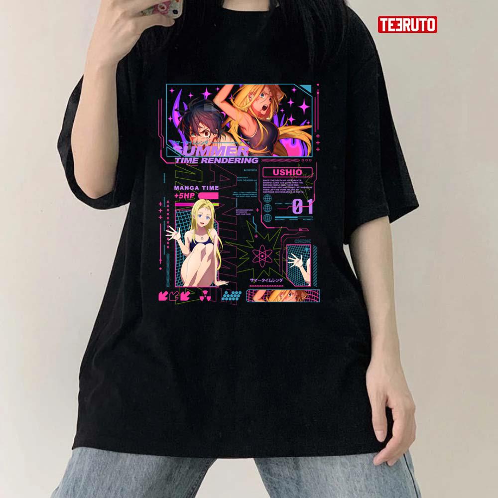 Ushio Kofune Shinpei Summer Time Rendering Anime Aesthetic Art Unisex T-Shirt