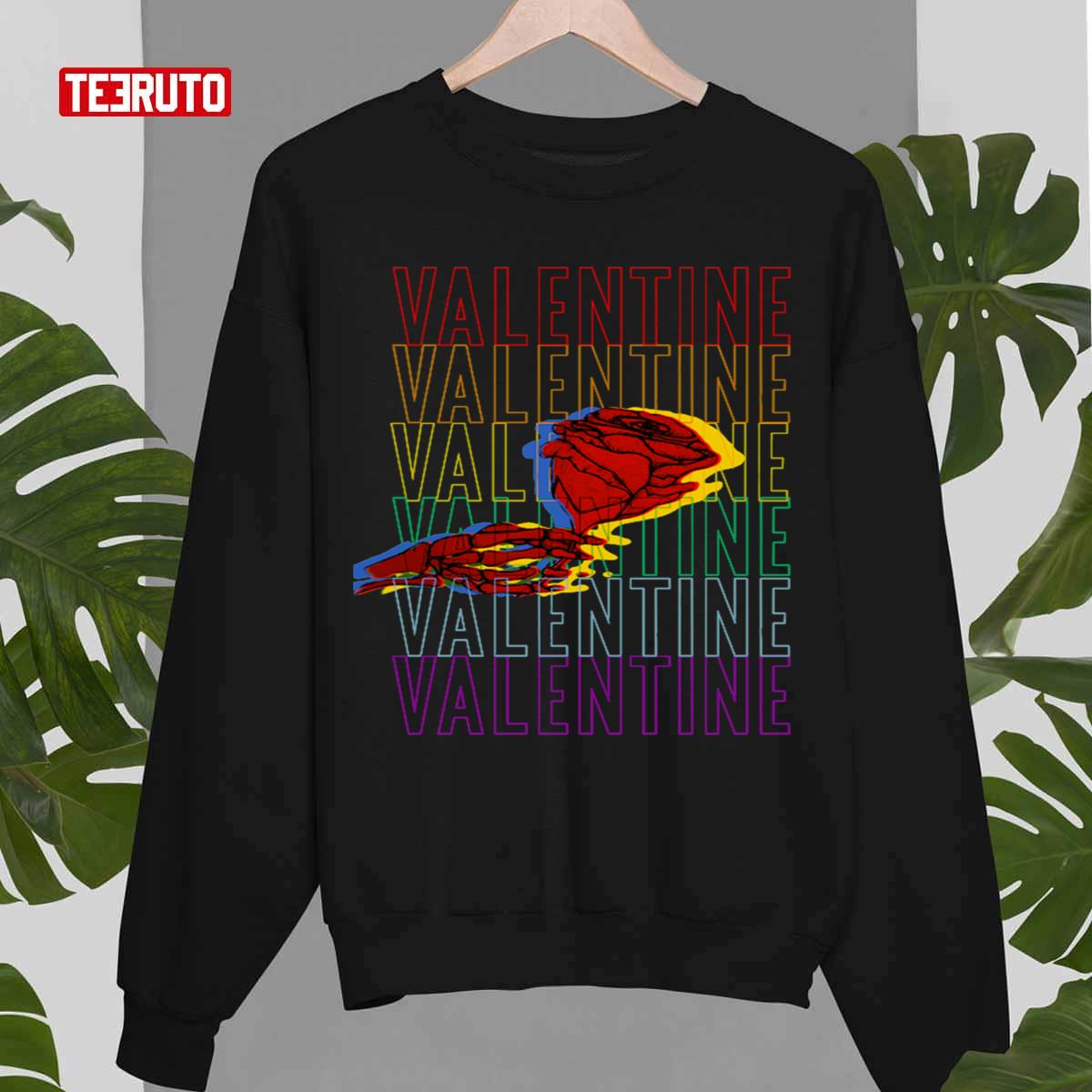 Valentine 5 Seconds Of Summer Rose Unisex Sweatshirt