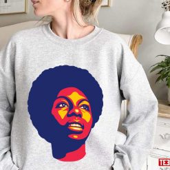 Vector Digital Art Nina Simone Unisex Sweatshirt