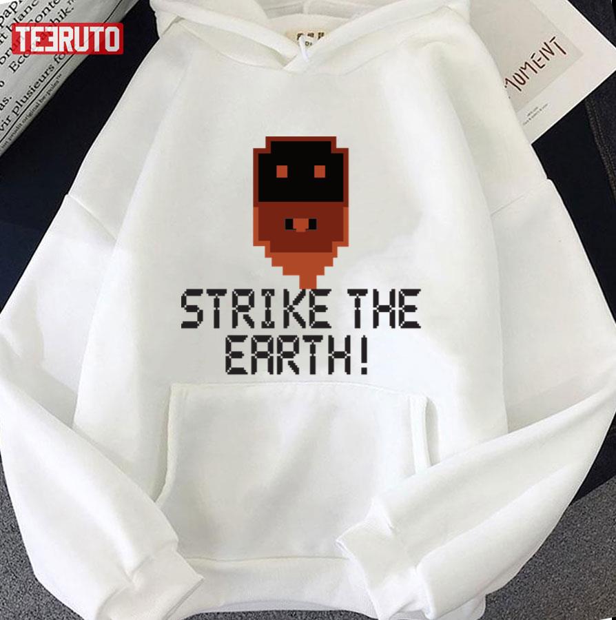 Video Game Dwarf Fortress Strike The Earth Pixel Art Style Unisex T-Shirt Video Game Dwarf Fortress Strike The Earth Pixel Art Style Unisex T-Shirt