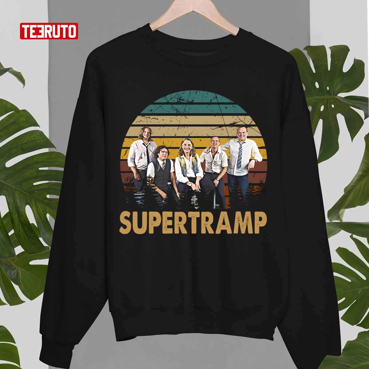 Vintage Retro Band Supertramp Unisex Sweatshirt