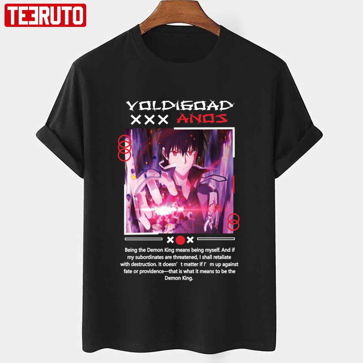 Voldigoad Anos Design The Misfit Of Demon King Academy Unisex T-Shirt