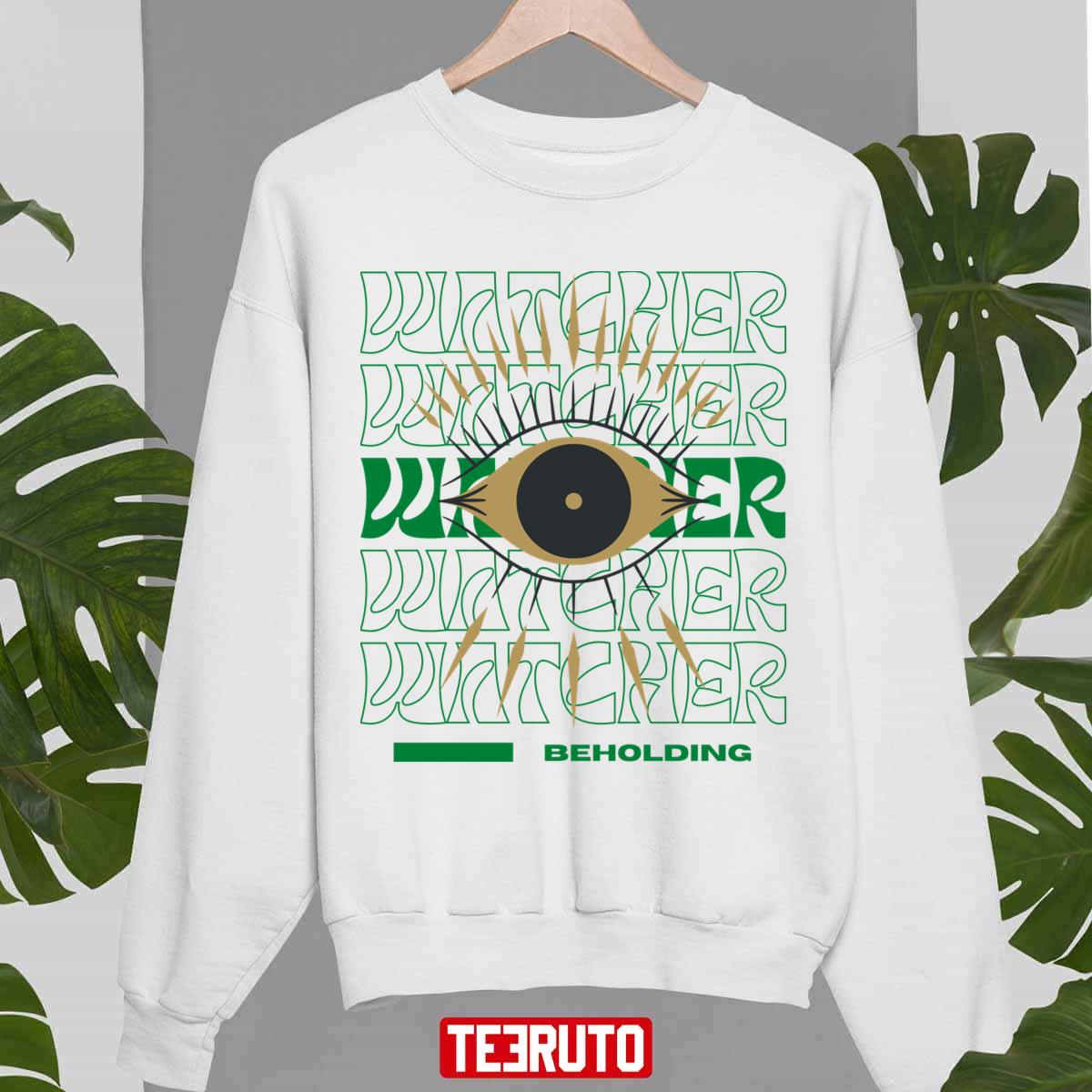 Watcher Beholding Magnus Archives Typography Unisex Sweatshirt