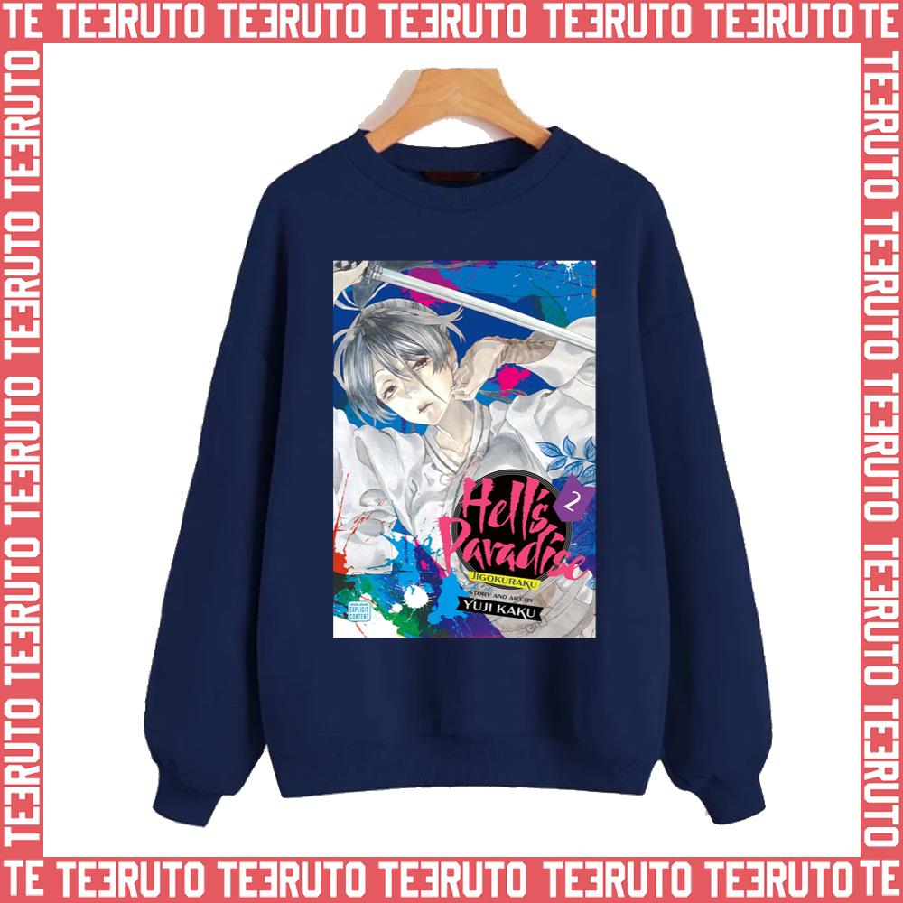 Watercolor Design Hell’s Paradise 2 Jigokuraku Unisex Sweatshirt