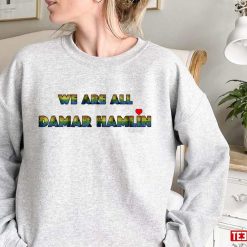 We Are All Damar Hamlin Vintage Unisex Sweatshirt