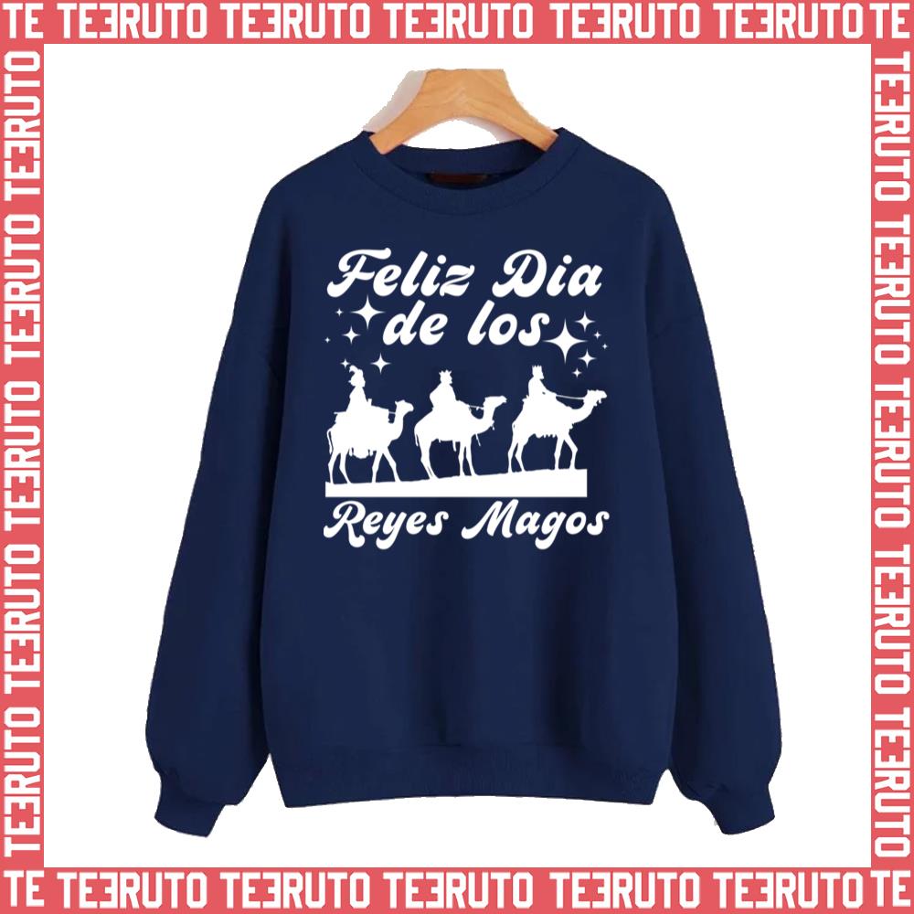 White Design Epiphany Day Dia De Los Reyes Magos Unisex Sweatshirt