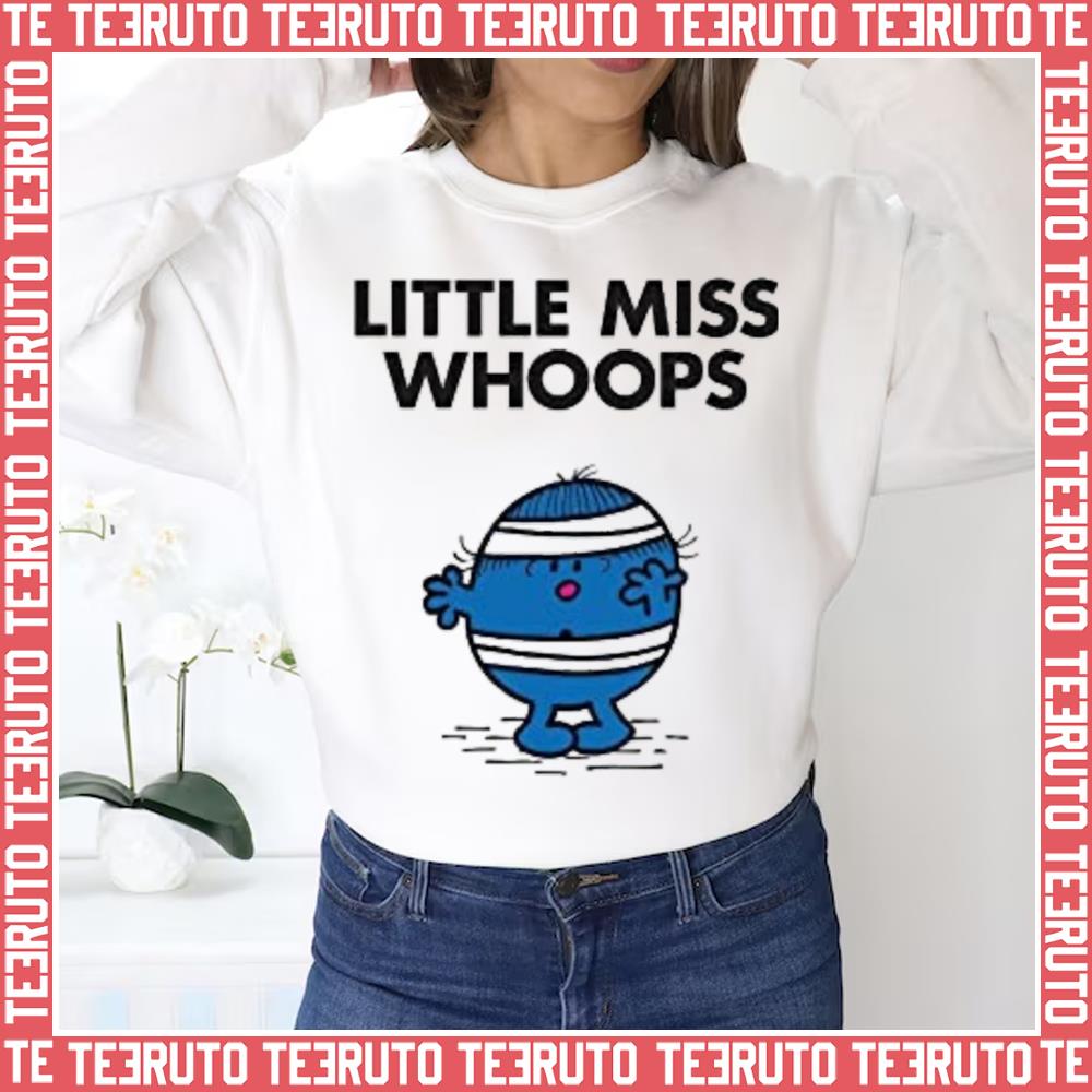 Whoops Funny Design Little Miss Unisex Sweatshirt
