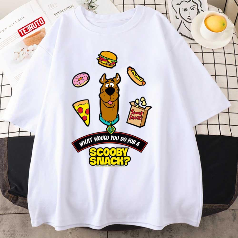Wwyd For A Scooby Snack Scooby Doo Unisex T-Shirt