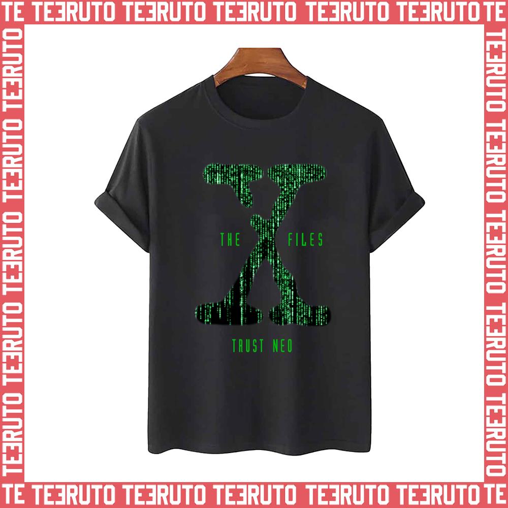 X Files Matrix Mashup Trust Neo Unisex T-Shirt