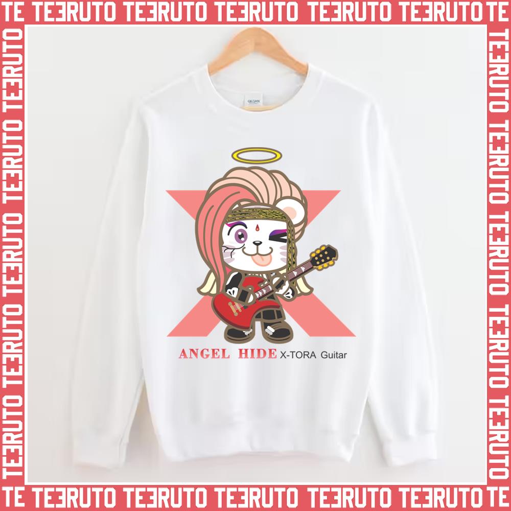 X Tora Hide With Guitar Hide Xjapan Unisex Sweatshirt