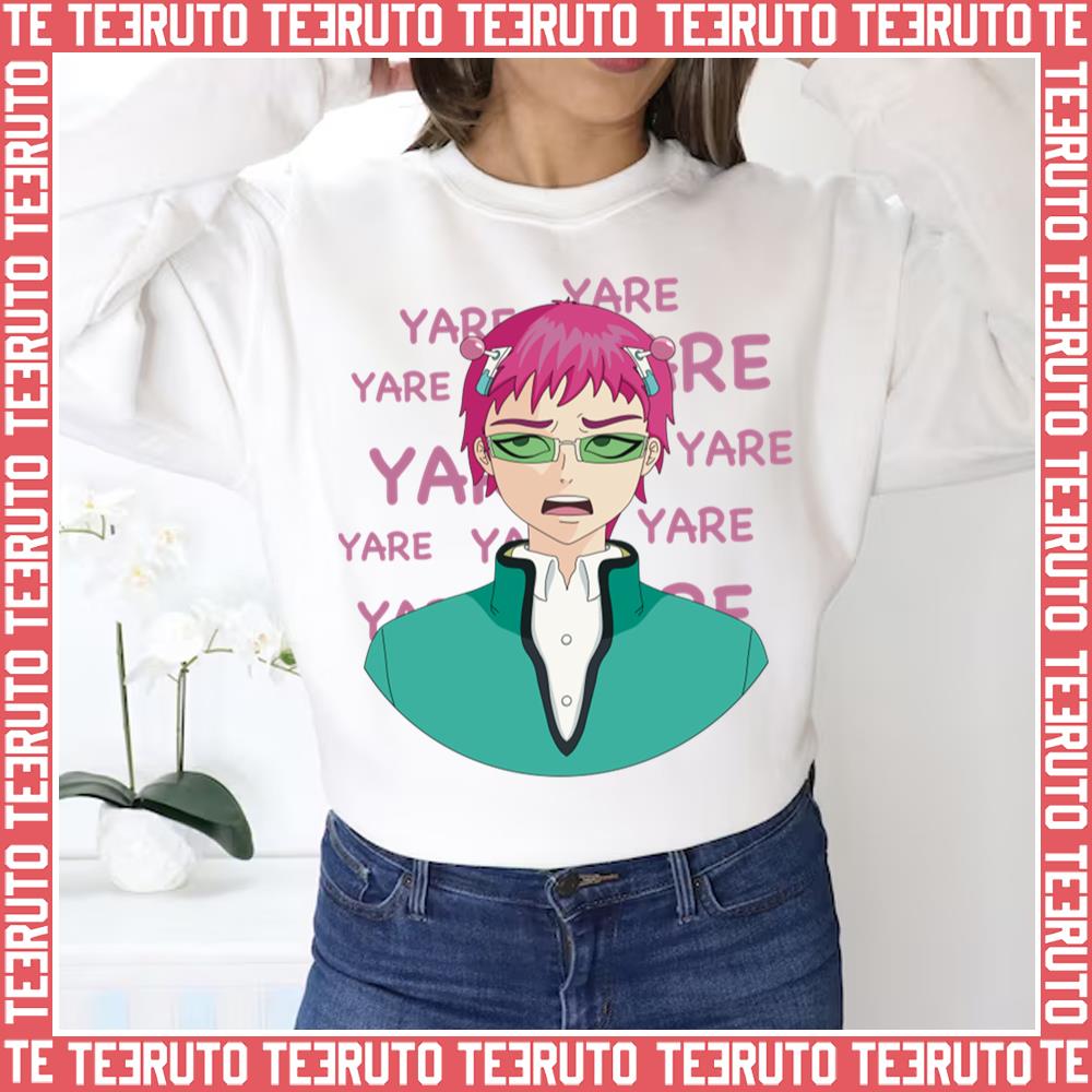 Yare Yare Saiki Kusuo The Disastrous Life Of Saiki K Unisex Sweatshirt