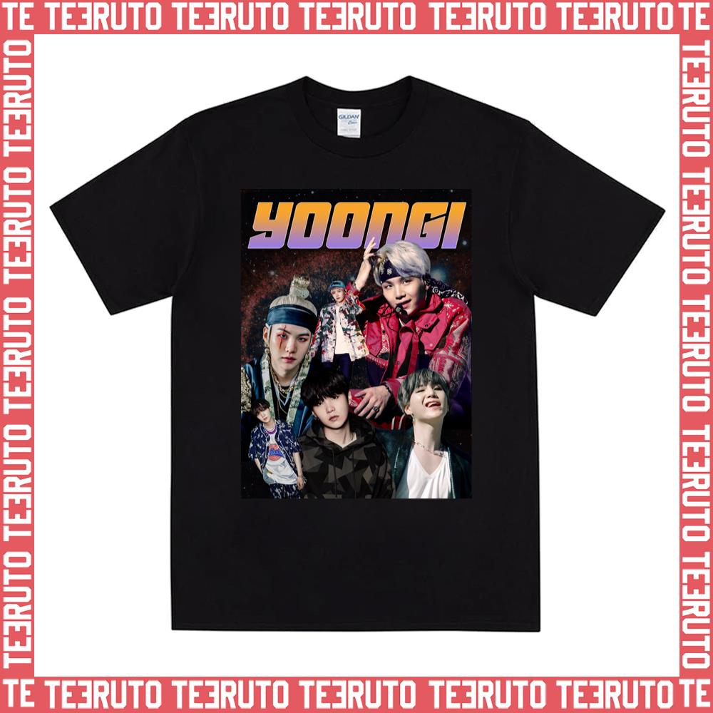 Yoongi Ver Bts Suga Yoongi Agust D Bootleg Unisex T-Shirt