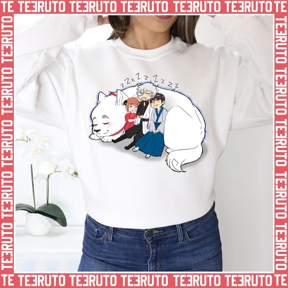 Yorozuya Nap Time Gintama Unisex Sweatshirt