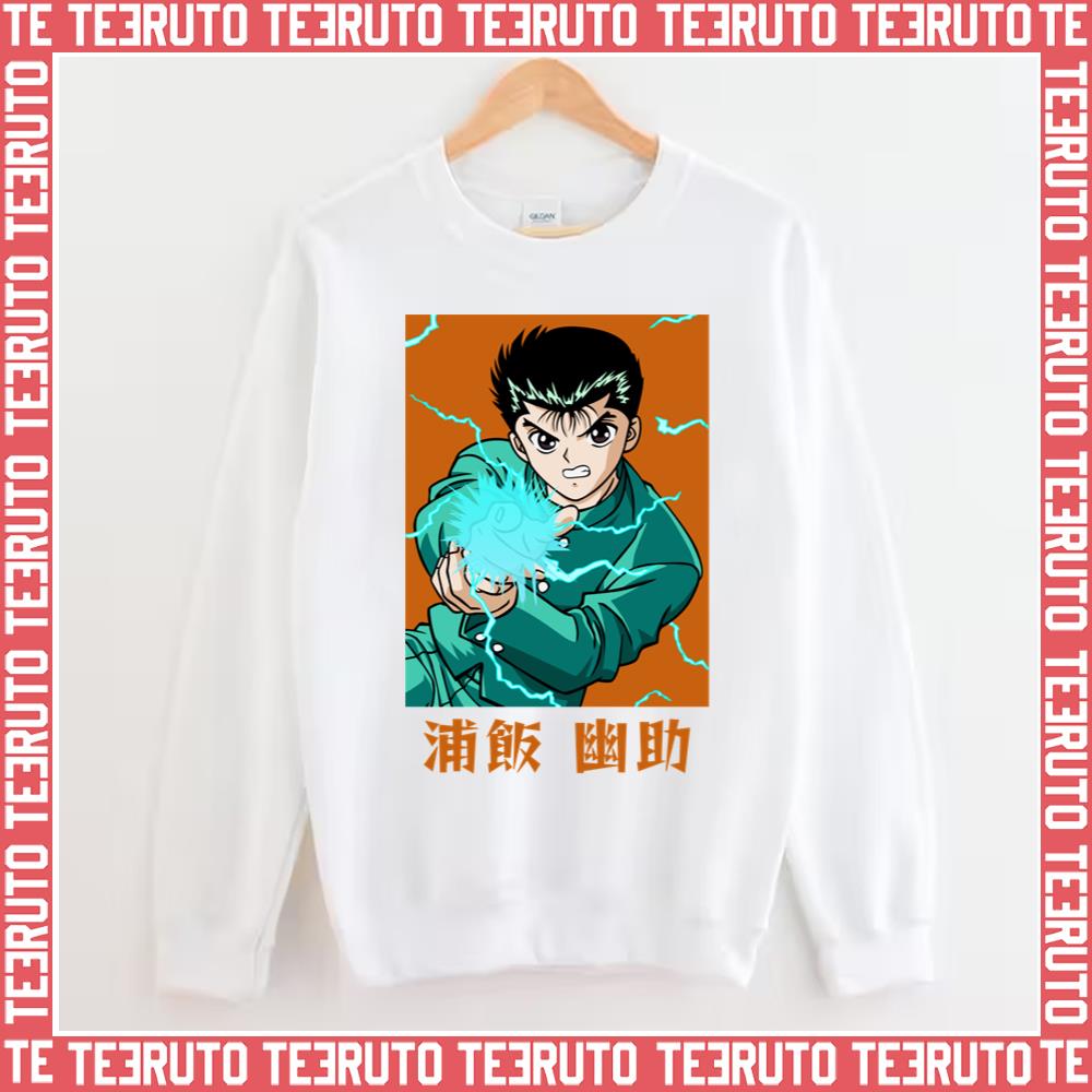 Yusuke Urameshi Character From Yuyu Hakusho Unisex Sweatshirt