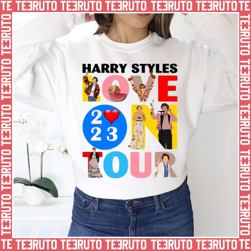 2023 New Tour Harry Love On Tour Unisex Sweatshirt