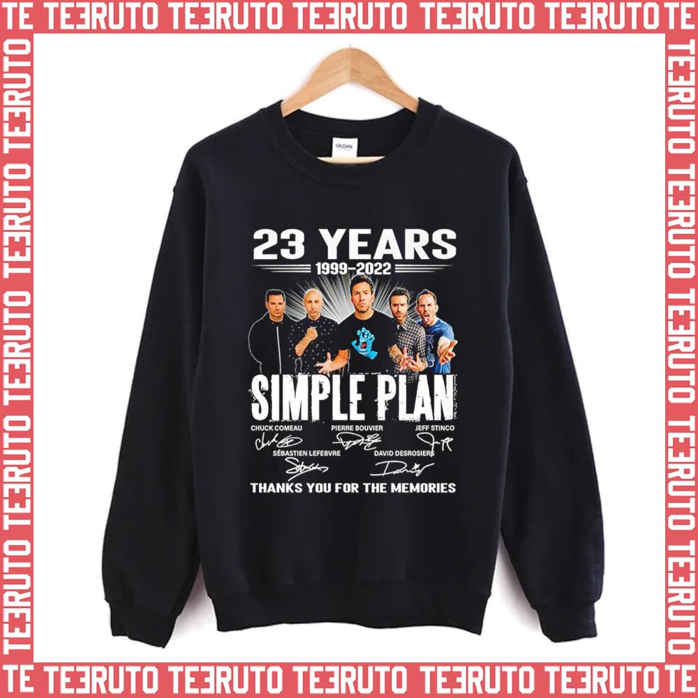 23 Years Anniversary Simple Plan When I’m Gone Unisex Hoodie