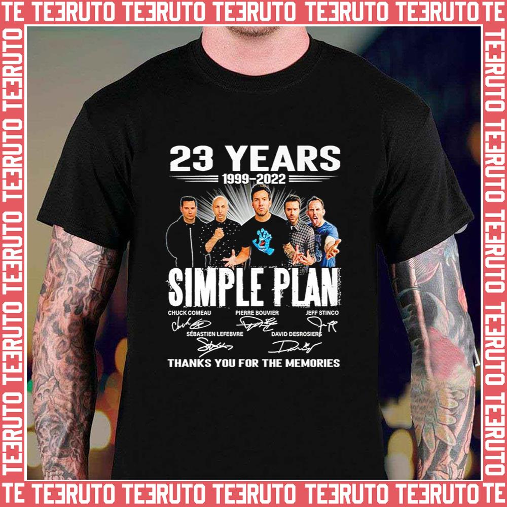 23 Years Anniversary Simple Plan When I’m Gone Unisex Hoodie
