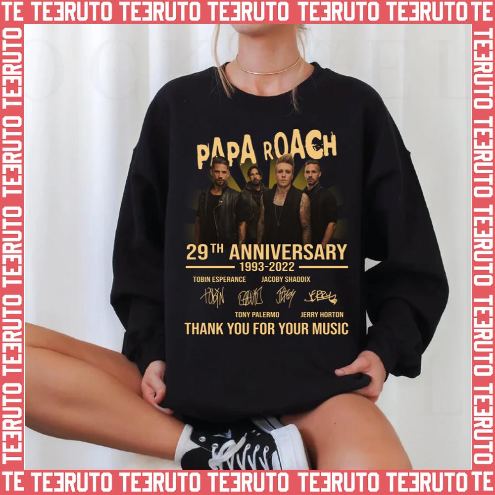 29th Anniversary Papa Roach Blood Brothers Unisex Sweatshirt