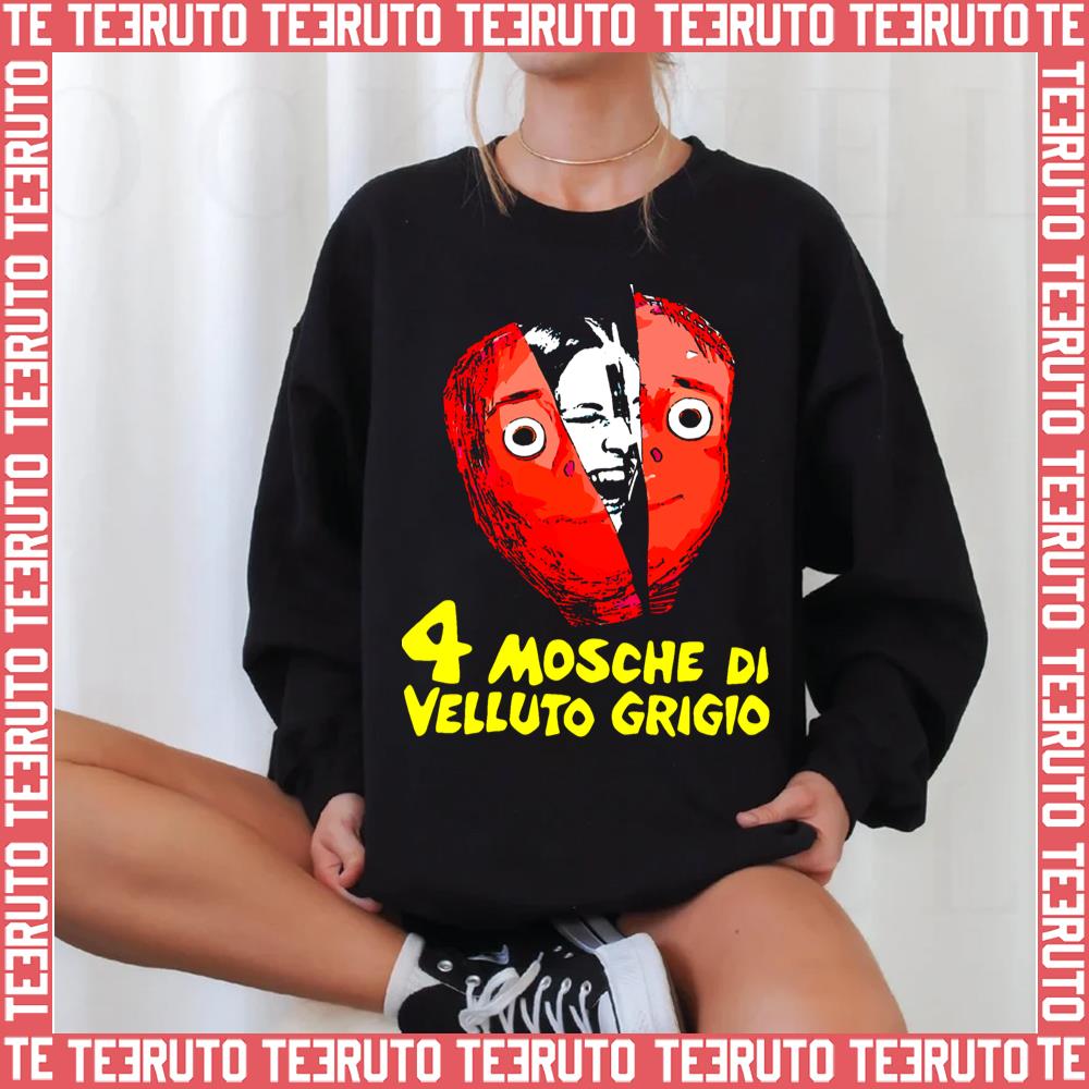 4 Flies 4 Mosche Di Velluto Grigio Suspiria Unisex Sweatshirt