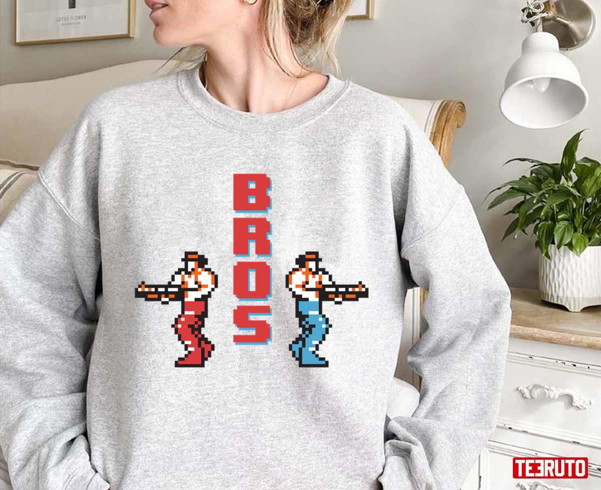 8 Bit Contra Bros Game 90s Unisex Sweatshirt