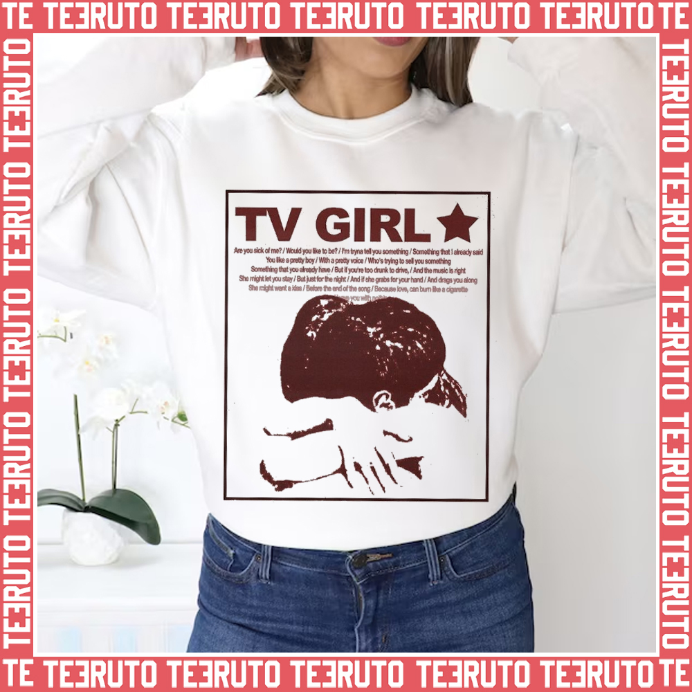 90s Album Cover Lovers Rock Tv Girl Unisex Sweatshirt