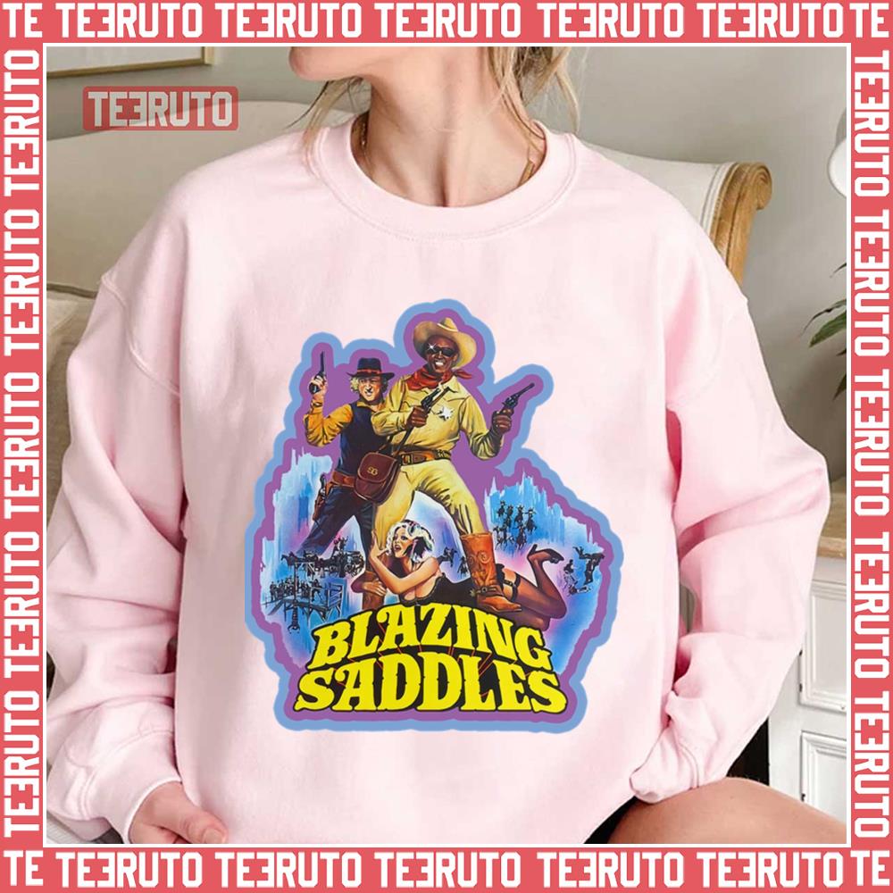 90s Cowboys Movie Blazing Saddles Unisex Sweatshirt