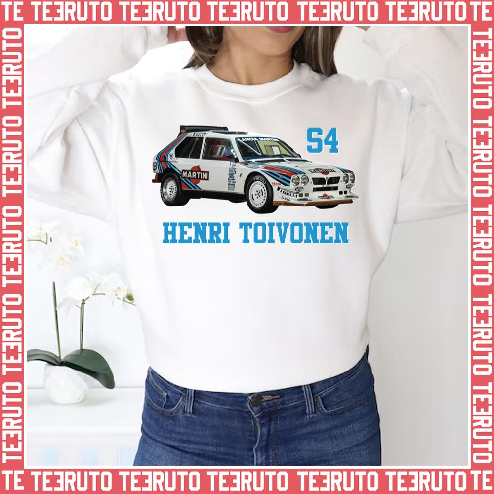 90s Retro Car Henri Toivonen S4 Unisex Sweatshirt