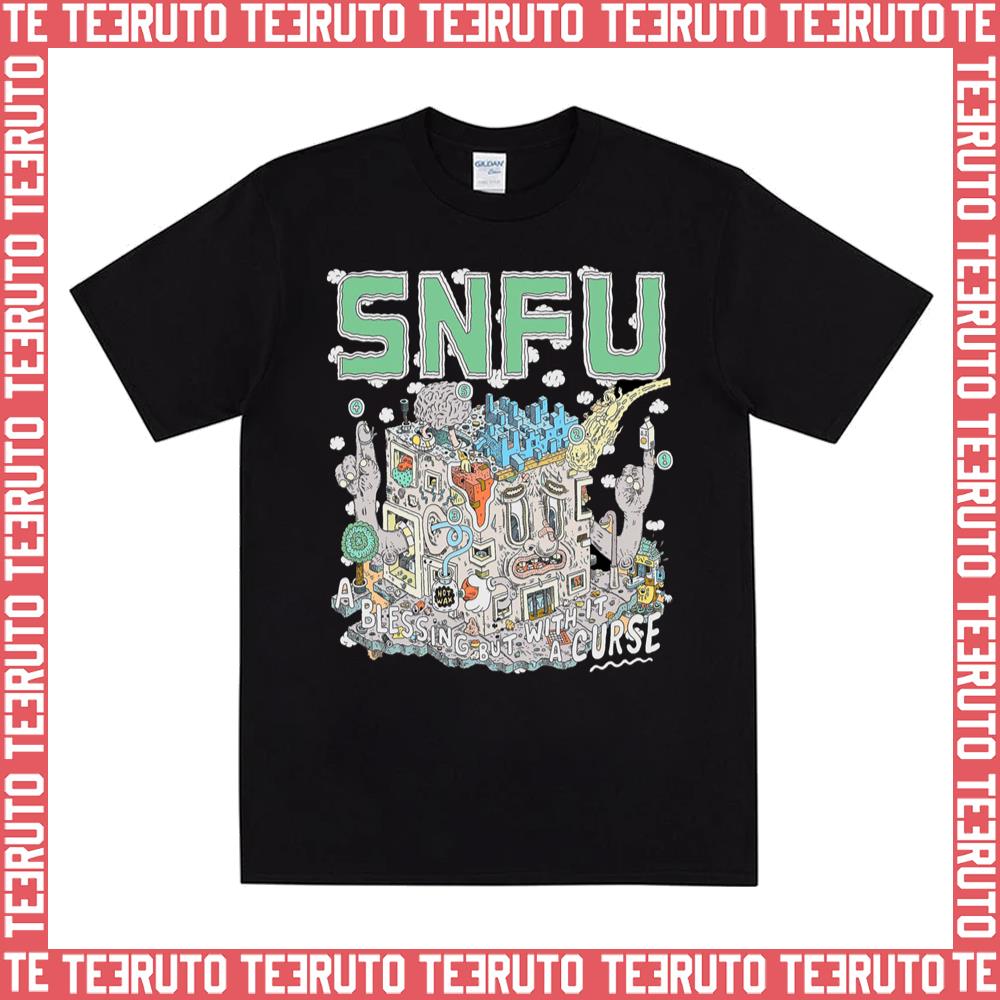 A Blessing But Also A Curse Premium Snfu Vintage Unisex T-Shirt