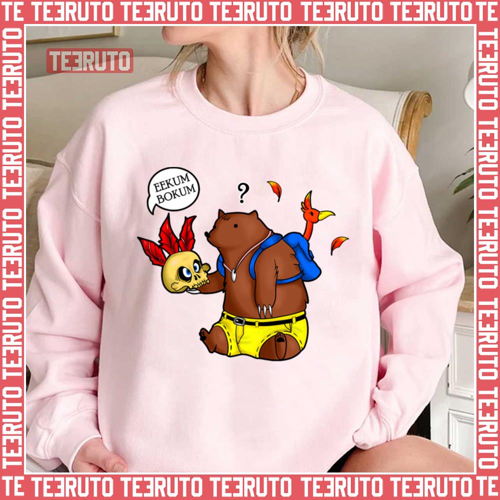 A Confused Bear And His Bird Banjo & Kazooie Unisex Sweatshirt