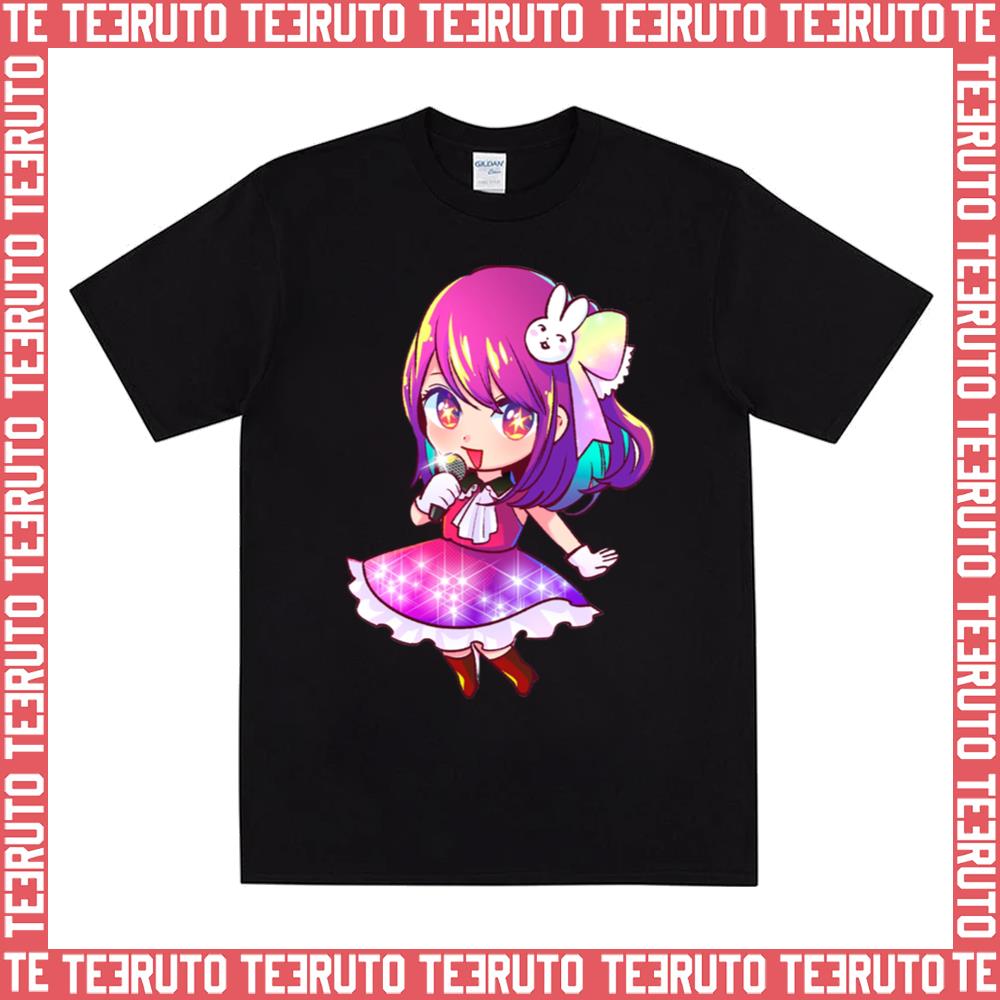 Ai Hoshino Chibi Design Oshi No Ko Unisex T-Shirt