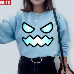 Angry Face Geometry Dash Unisex Sweatshirt