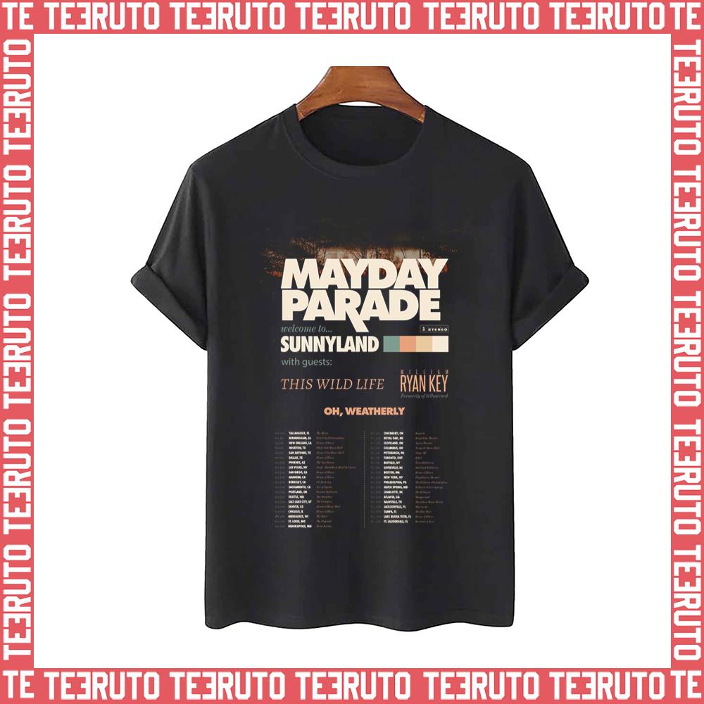 Anywhere But Here Mayday Parade Unisex T-Shirt