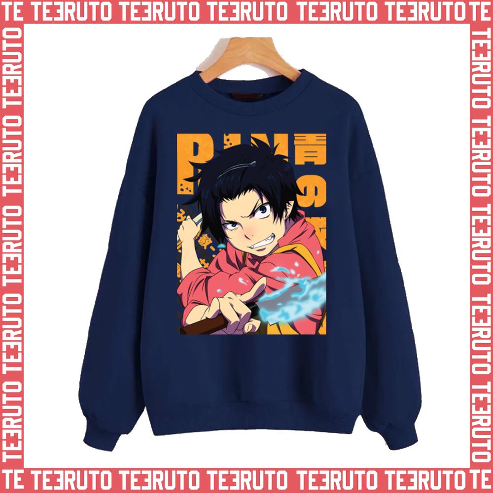 Ao No Exorcist Rin Okumura Manga Deisgn Unisex Sweatshirt