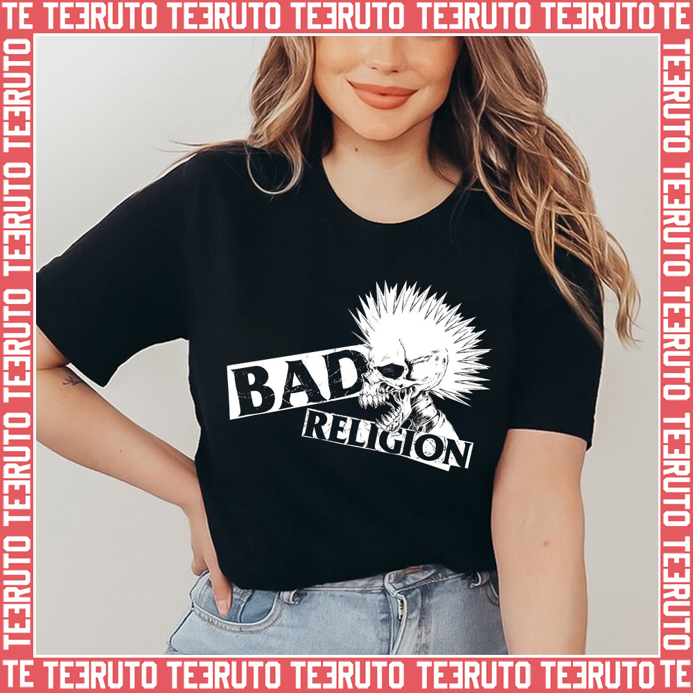 Bad Religion Mohawk Skull Unisex T-Shirt