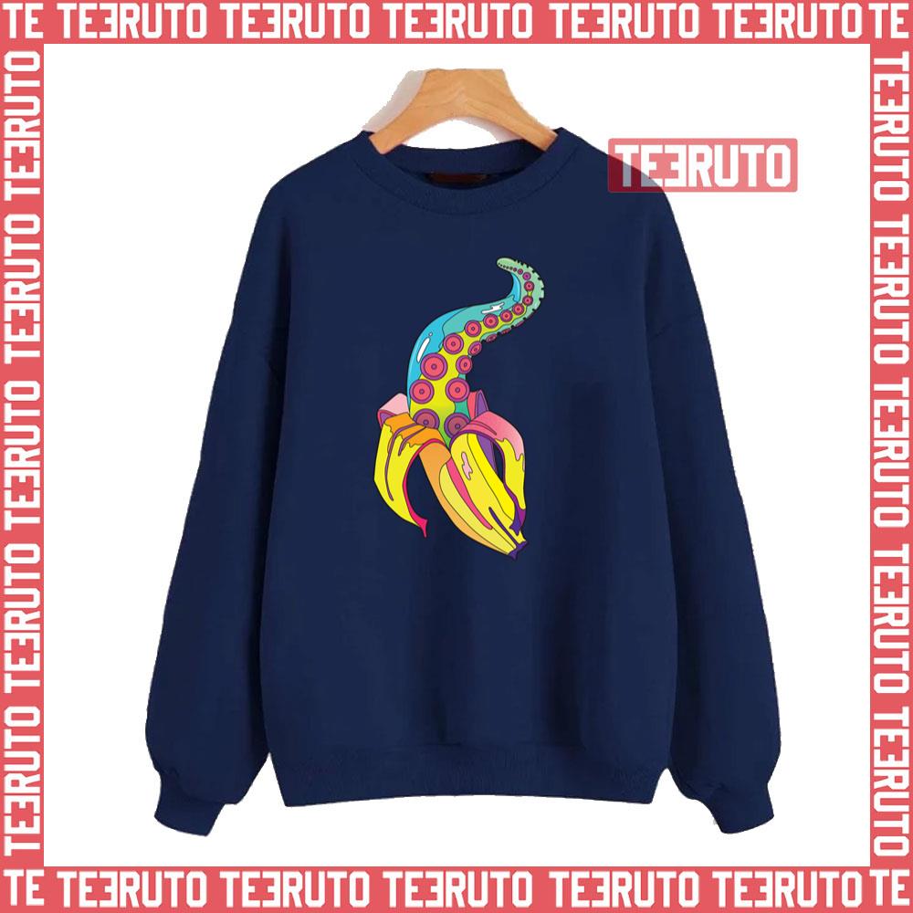 Bananacle Octopus Parody Art Unisex Sweatshirt