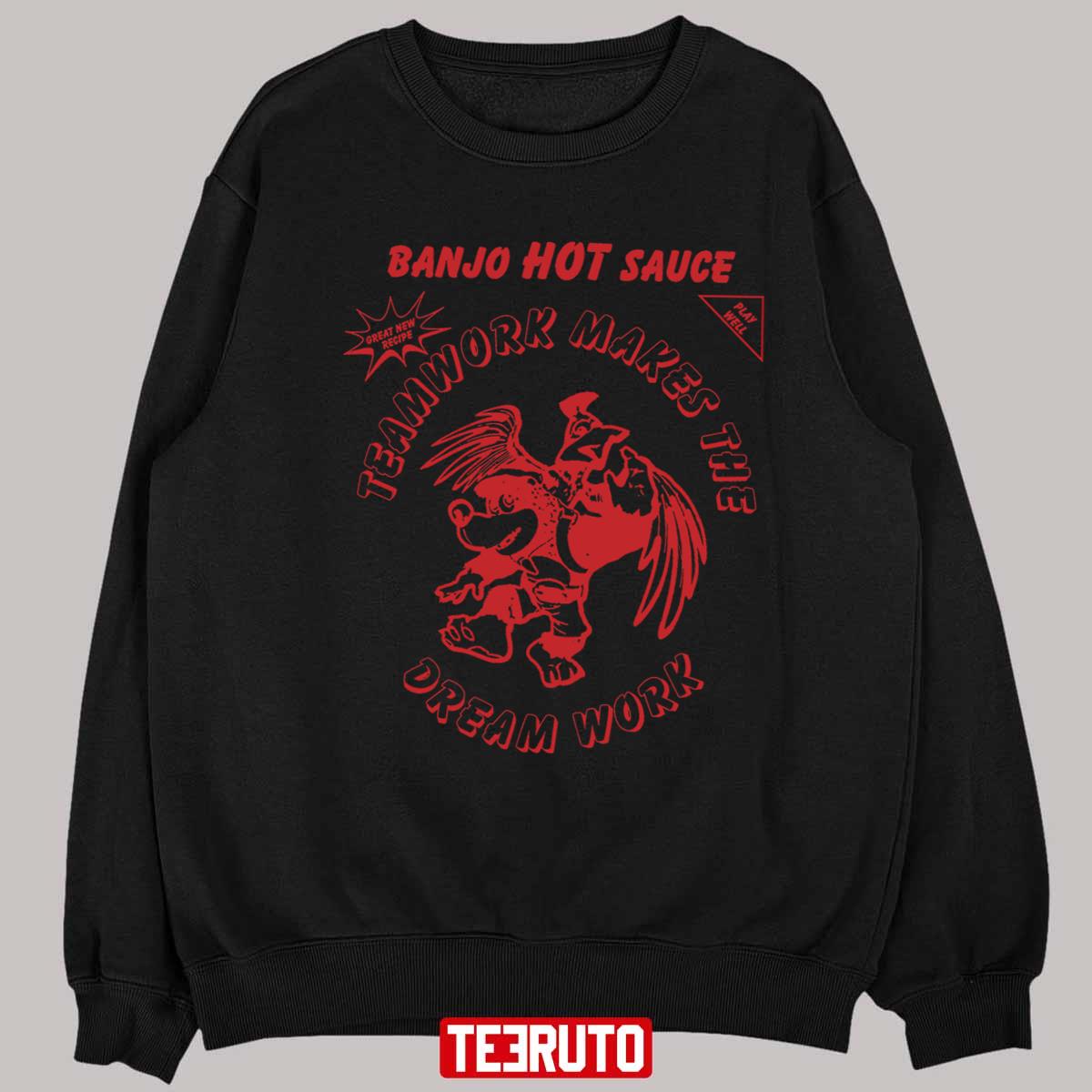 Banjo Kazooie Srirachia Hot Sauce The Legend Of Zelda Unisex T-Shirt