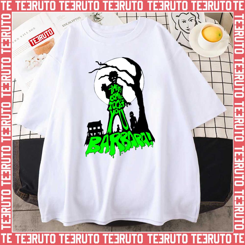 Barbara Scene Night Of The Living Dead Unisex T-Shirt