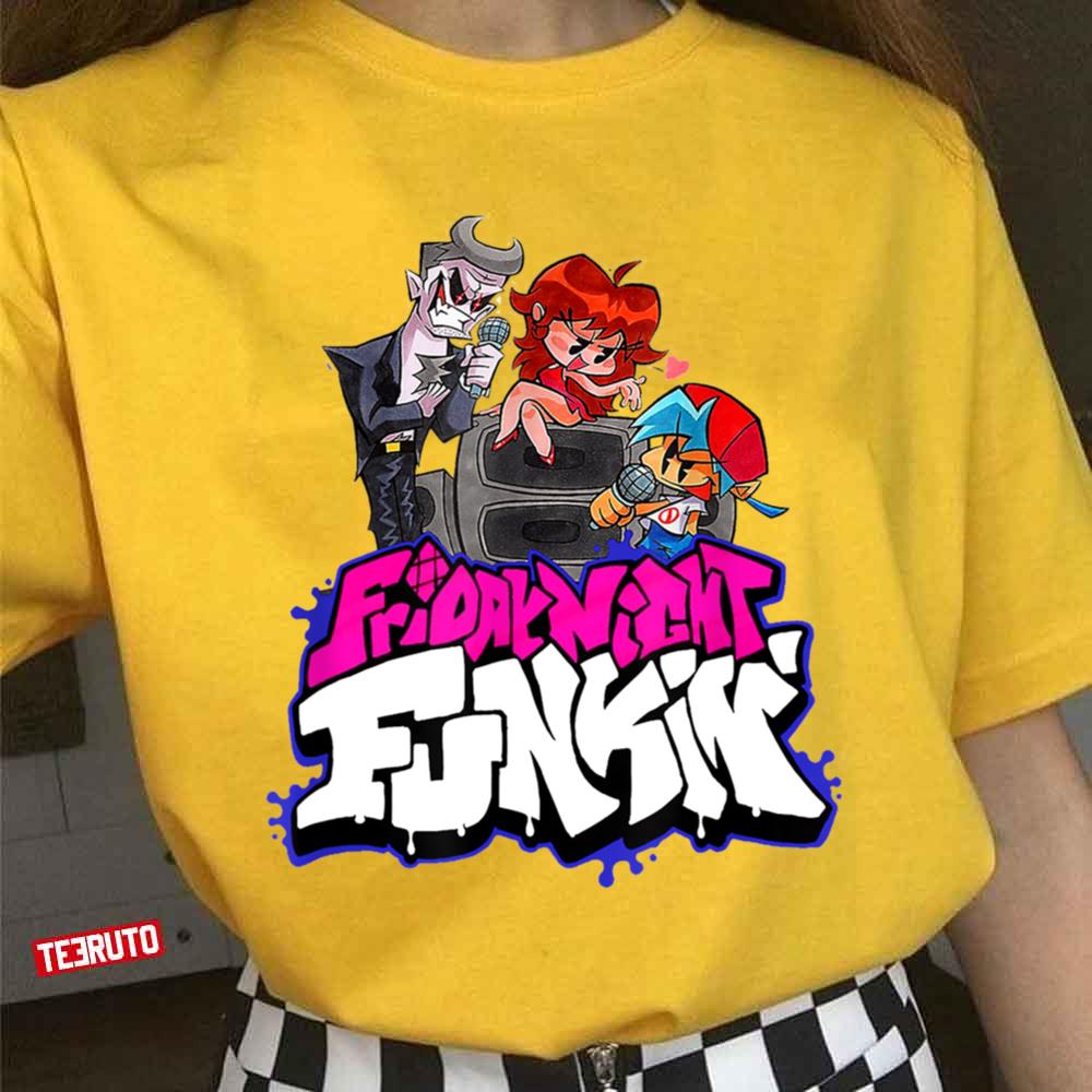 Battle Rap Collage Design Friday Night Funkin Unisex T-Shirt