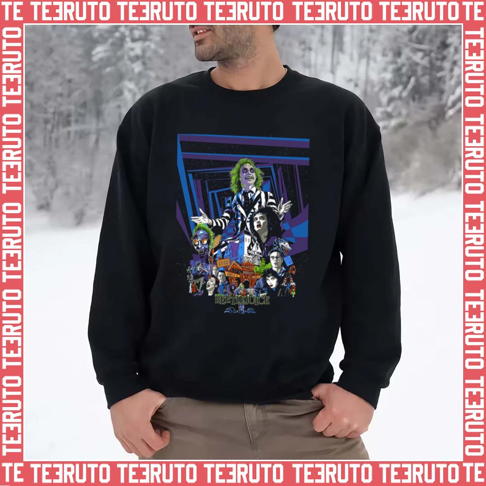 Beetlejuice Graphic Horror Movie Unisex Sweatshirt