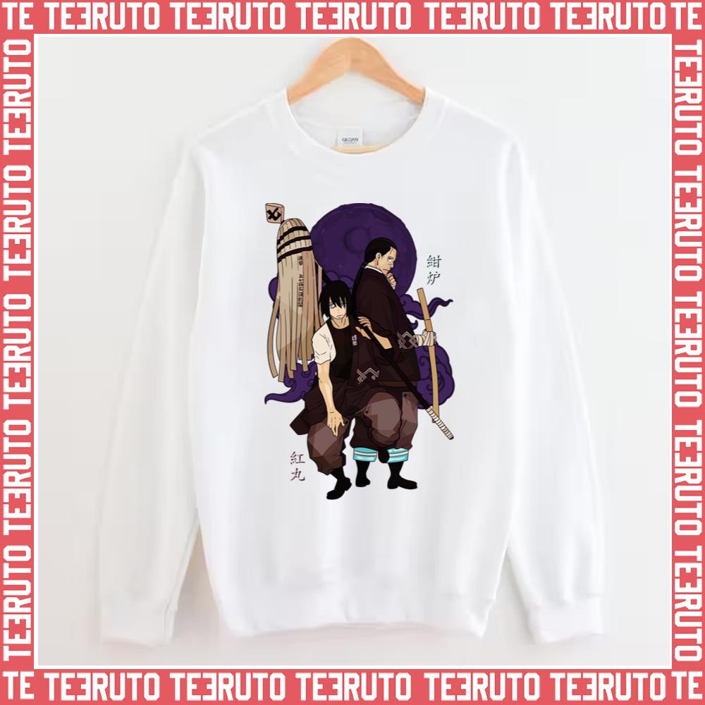 Benimaru X Konro Fire Force Vintage Unisex Sweatshirt