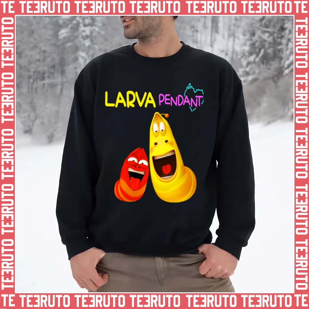 Bestfriend Forever Larva Pendant Unisex Sweatshirt