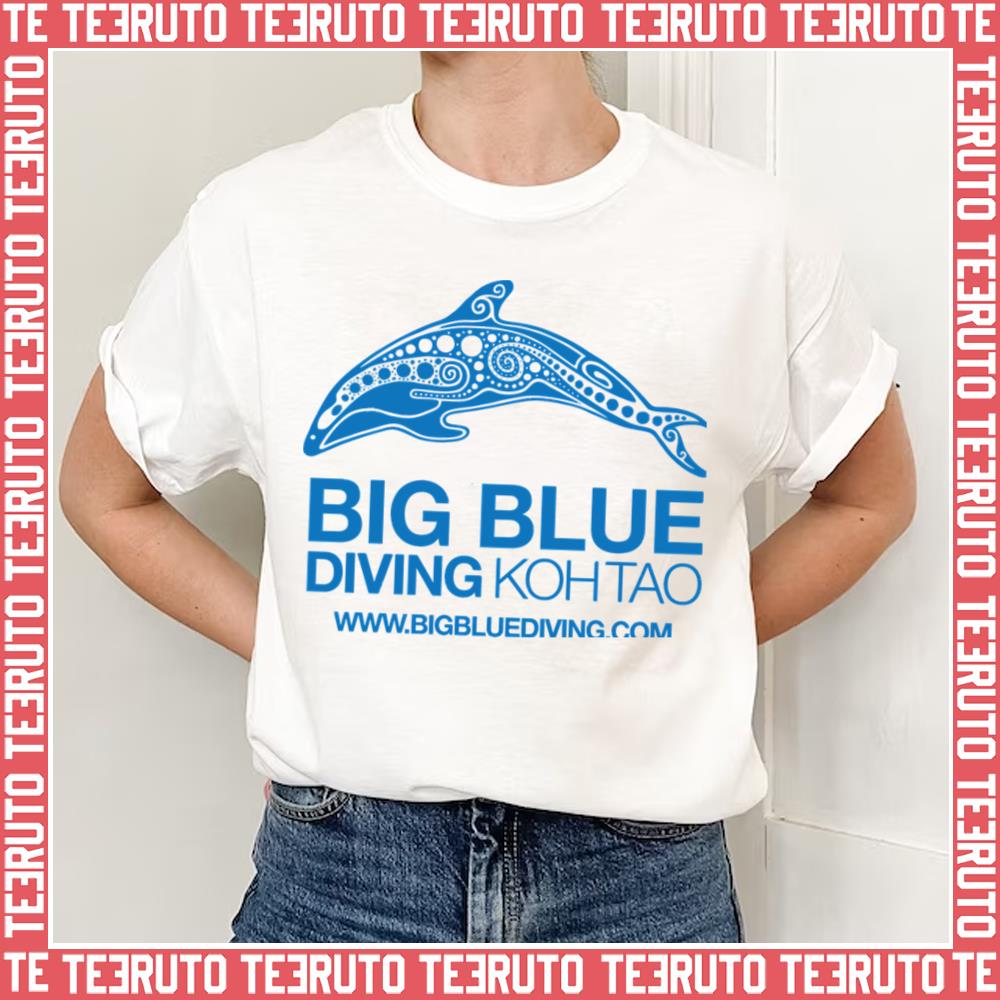 Big Blue Diving Kohtao Standard Logo Dolphin Unisex Sweatshirt